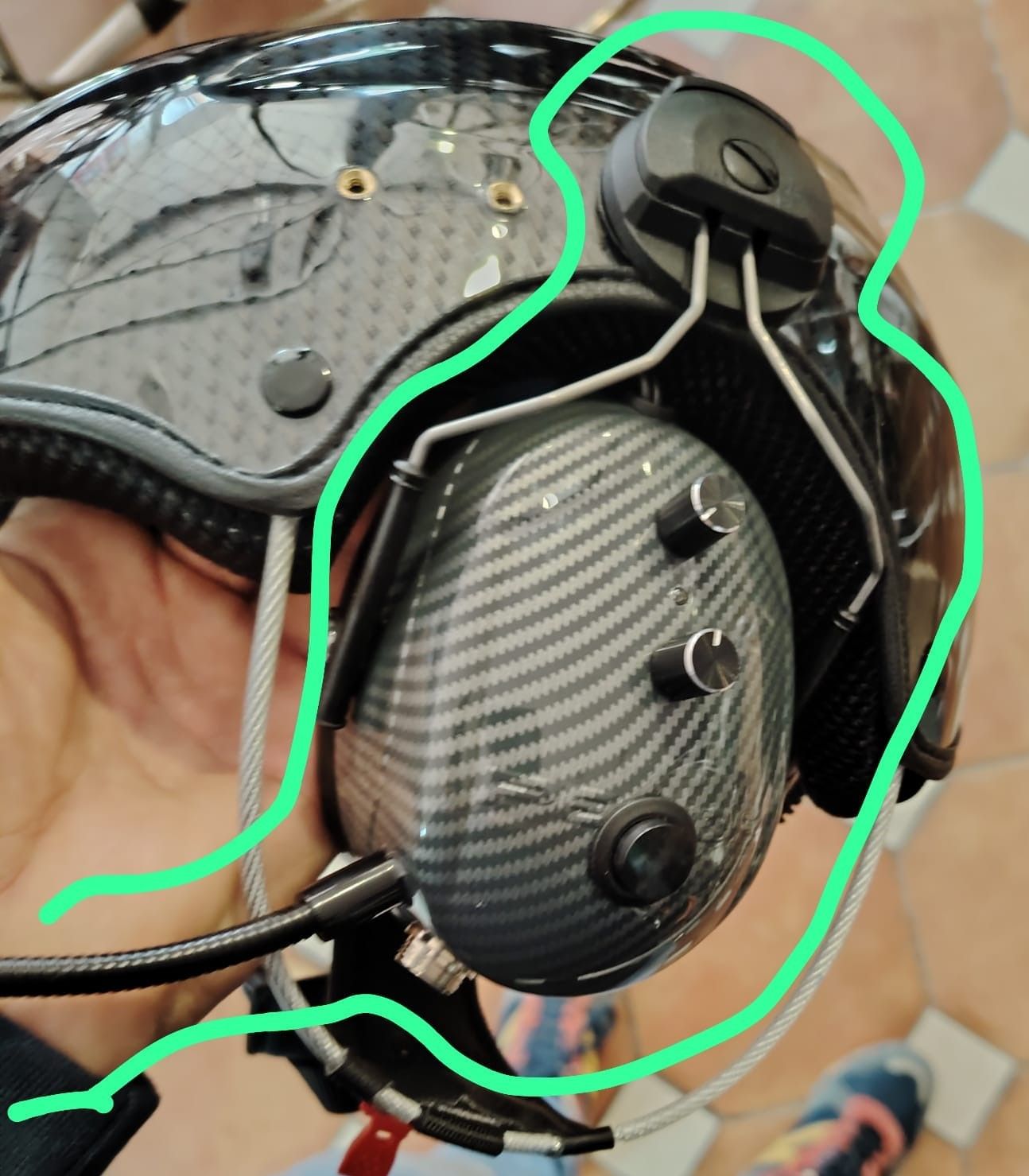 CASCO DE PARAMOTOR ICARO BLUETOOTH Y RADIO INTEGRADO - Imagen 7