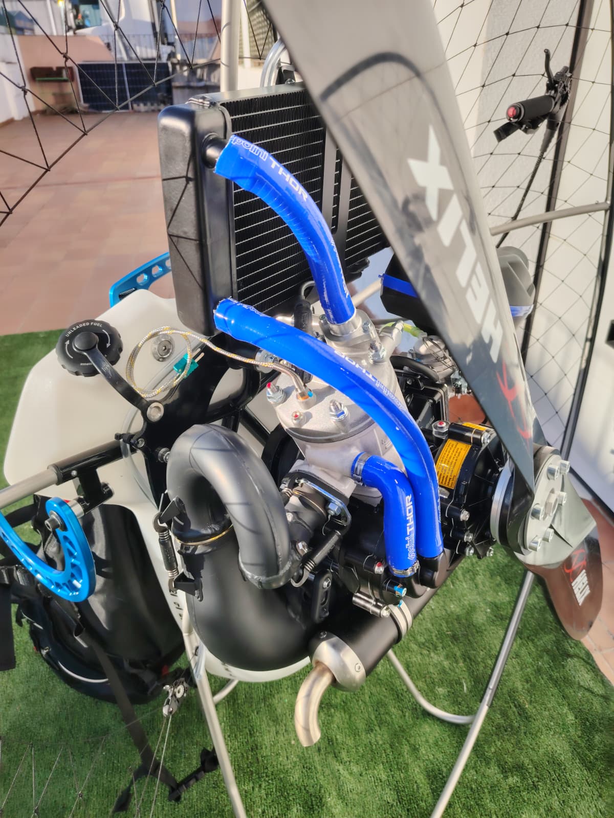 Paramotor Rebel 2RS XL Thor 202 Carburador Trytón - Imagen 7