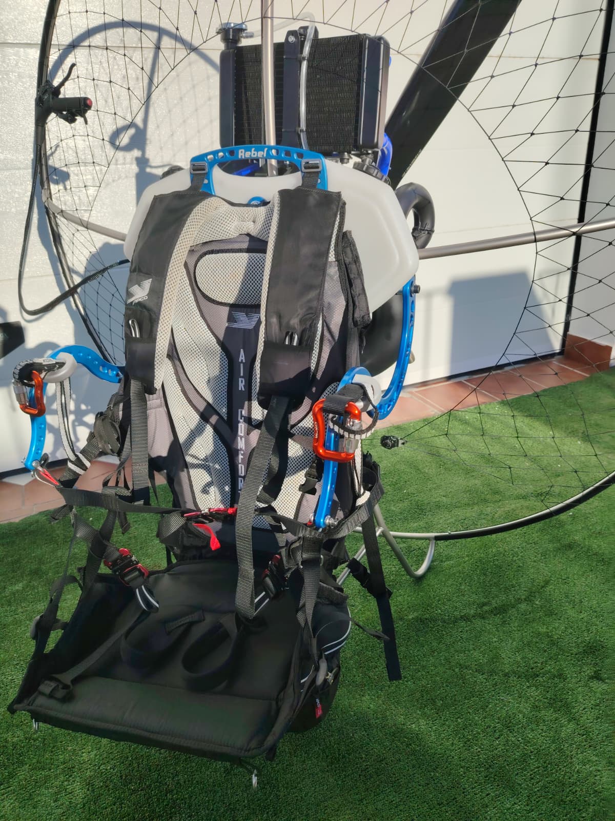 Paramotor Rebel 2RS XL Thor 202 Carburador Trytón - Imagen 8
