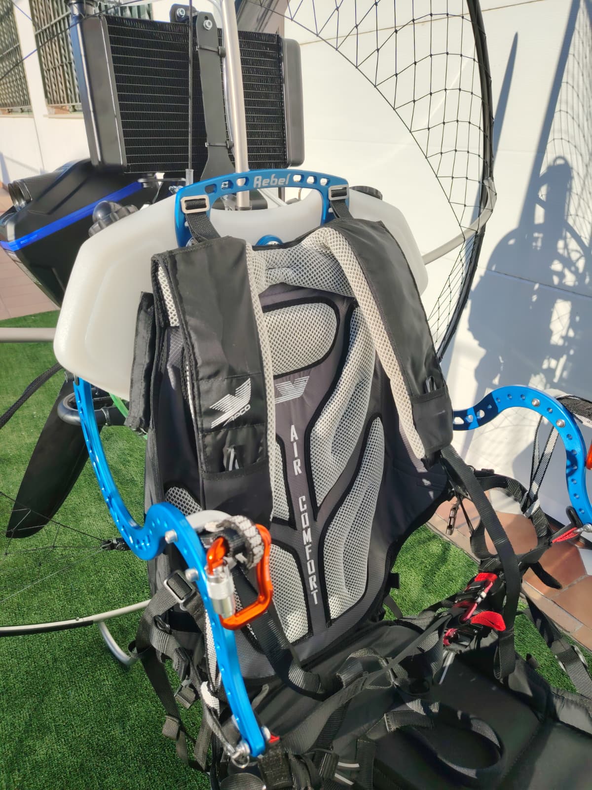 Paramotor Rebel 2RS XL Thor 202 Carburador Trytón - Imagen 9